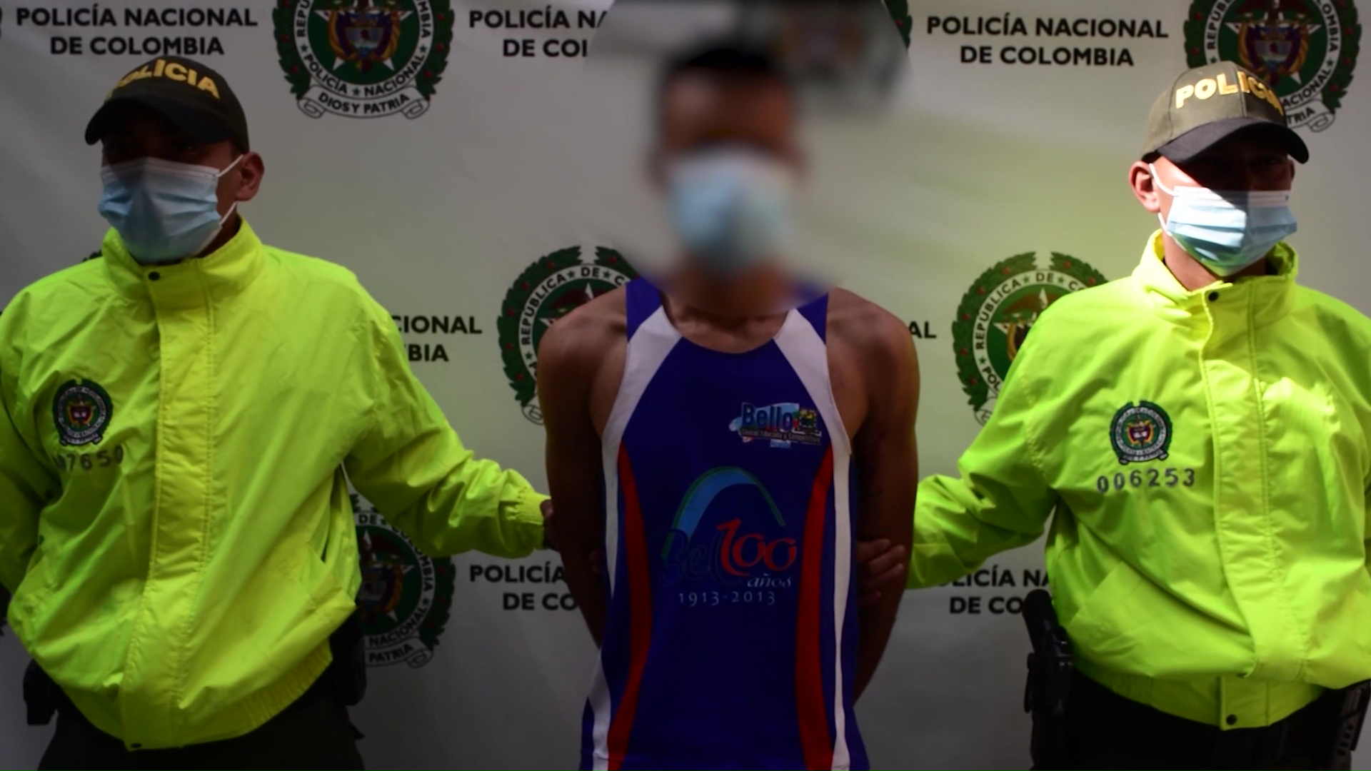 Capturado agresor de agente del Esmad en Medellín