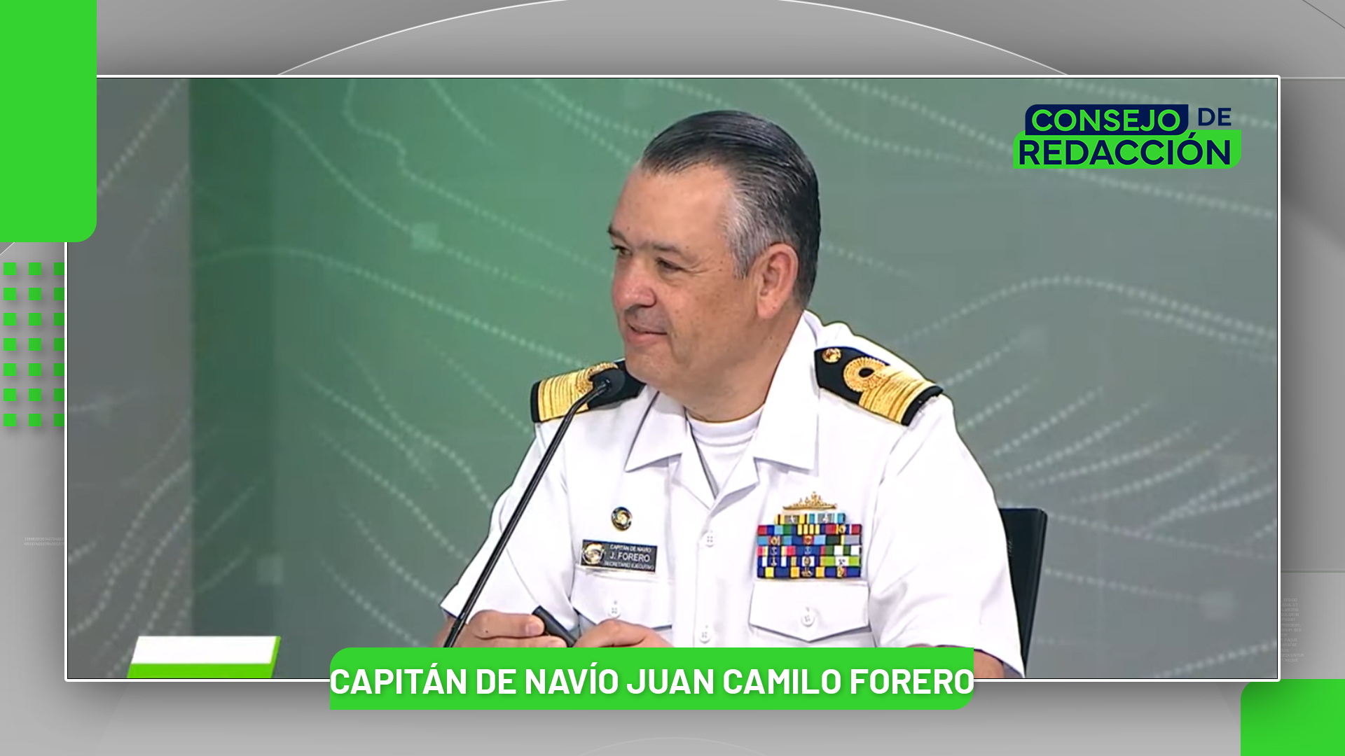 Entrevista a Capitán de Navío Juan Camilo Forero – Consejo de Redacción