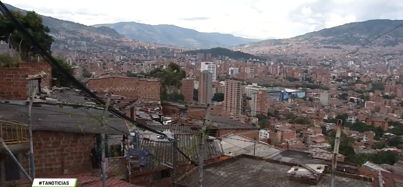 1.400 personas fueron desplazadas dentro de Medellín