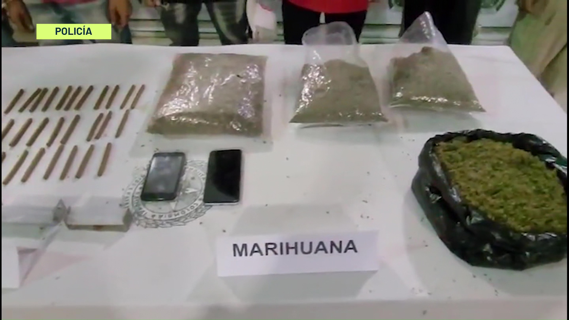 Incautan más de 3 mil gramos de marihuana en Bello