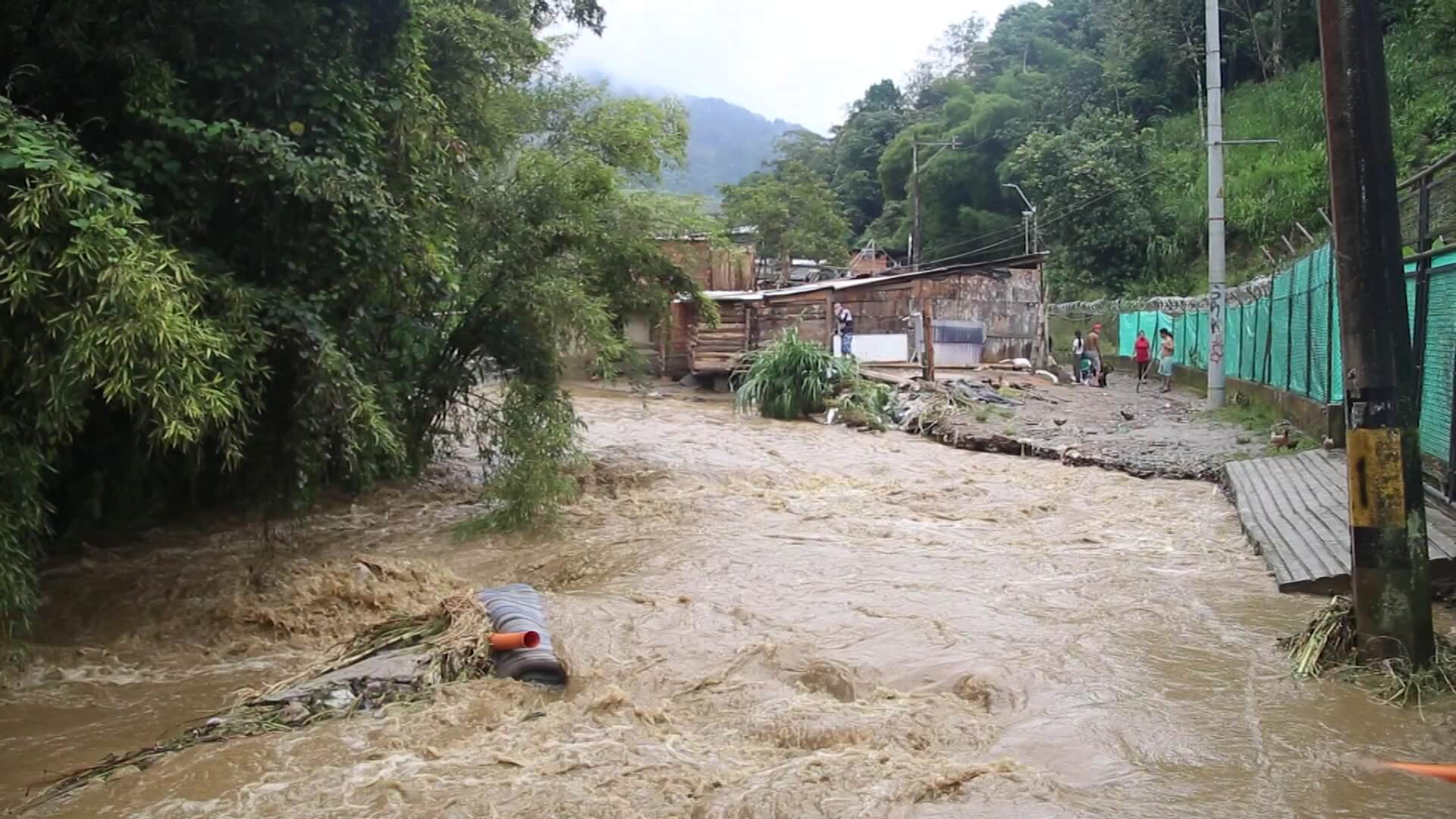 98,5 % de Colombia expuesta a fuerte lluvia