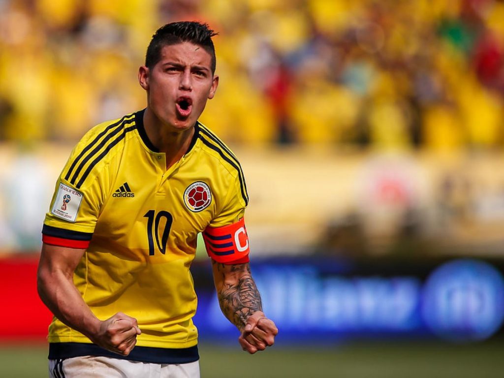 Los 100 juegos y los 10 datos de James con la Selección Colombia que te sorprenderán