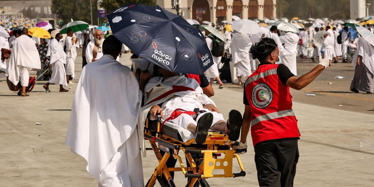 Peregrinación mortal: ola de calor deja más de 1.300 fallecidos en La Meca