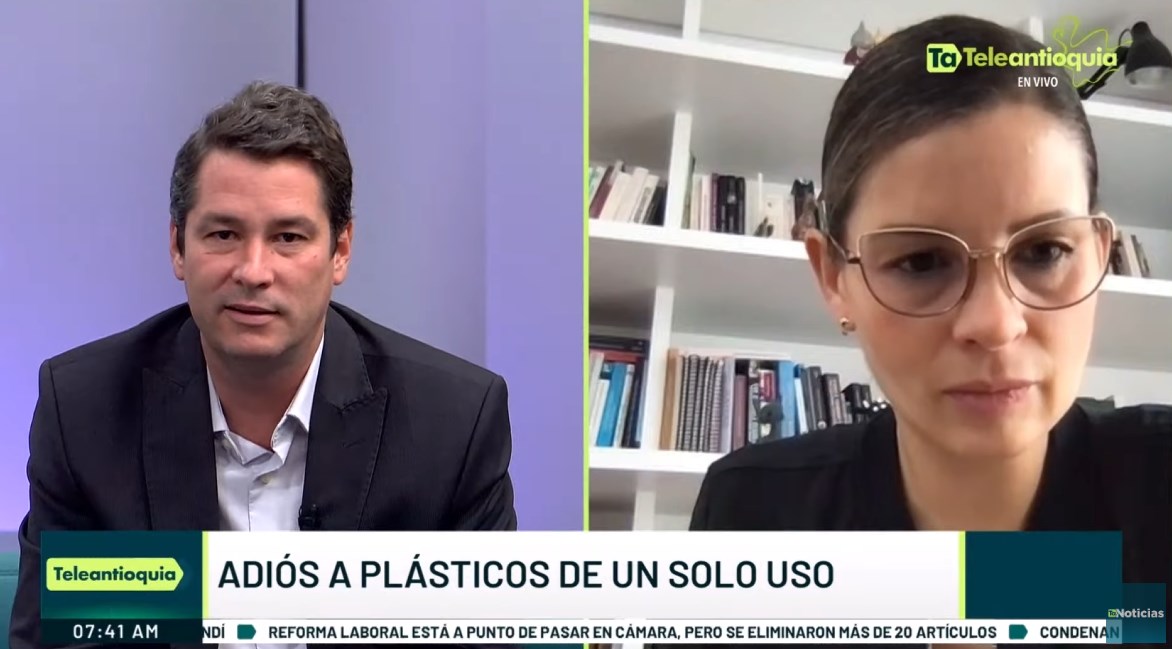 Entrevista con Andrea Padilla, senadora y Cristian Halaby, presidente Cámara Ambiental del Plástico