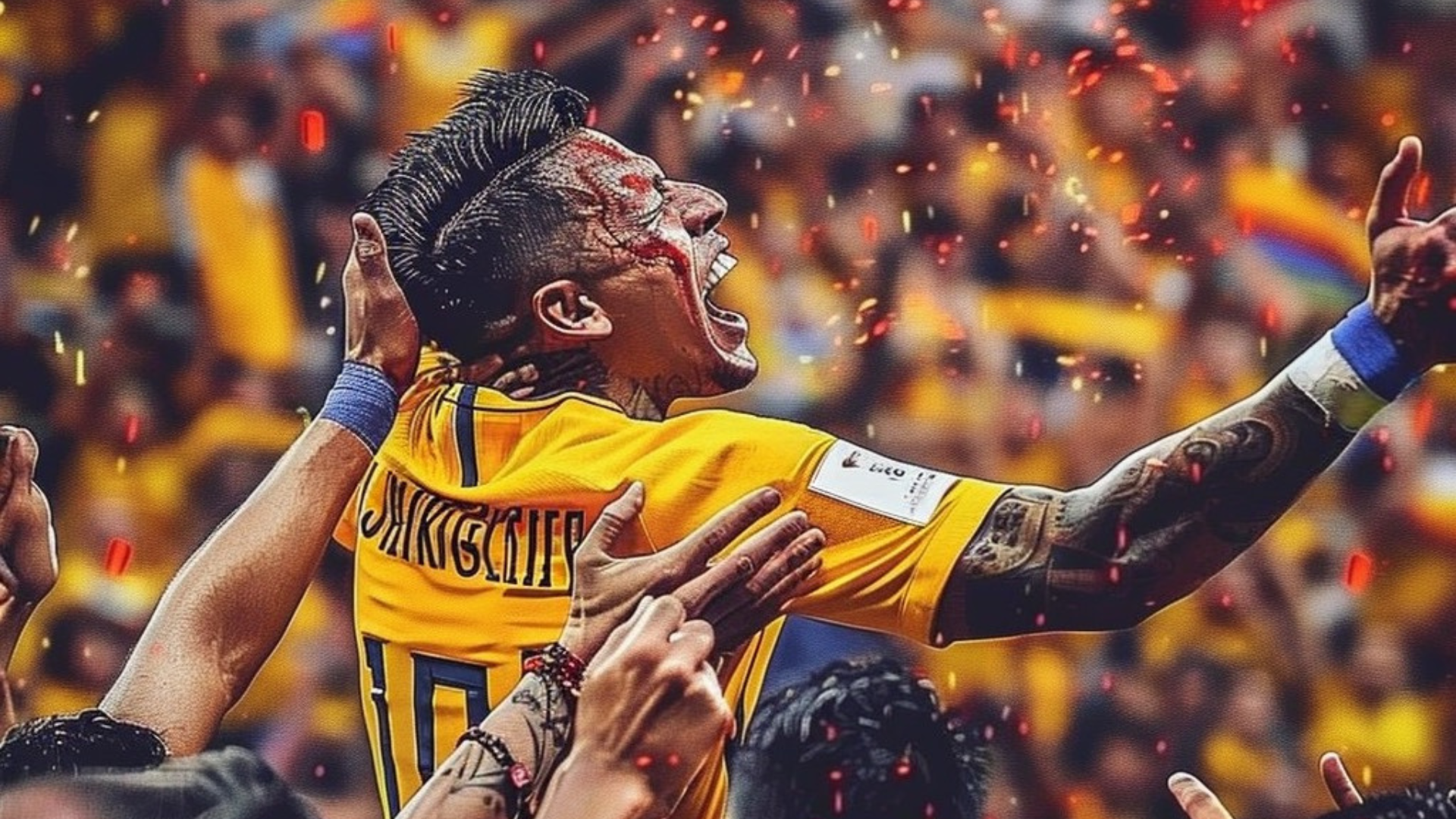Con la emoción en su punto más alto, la hinchada colombiana espera con ansias la final de la Copa América.