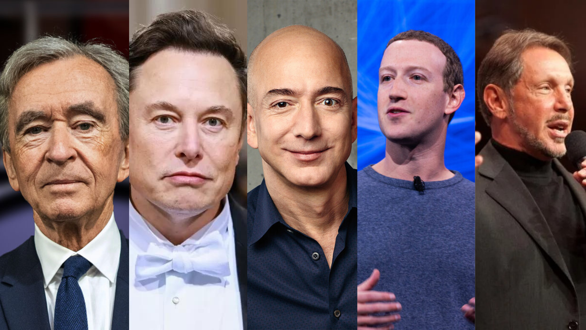 Top 5 de las personas más ricas del mundo en 2024