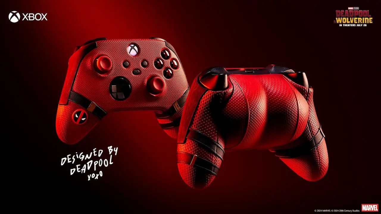A pocos días del estreno de la tercera entrega de la taquillera saga de Deadpool, Xbox ha mostrado un control inspirado en el icónico “Antihéroe” de Marvel.