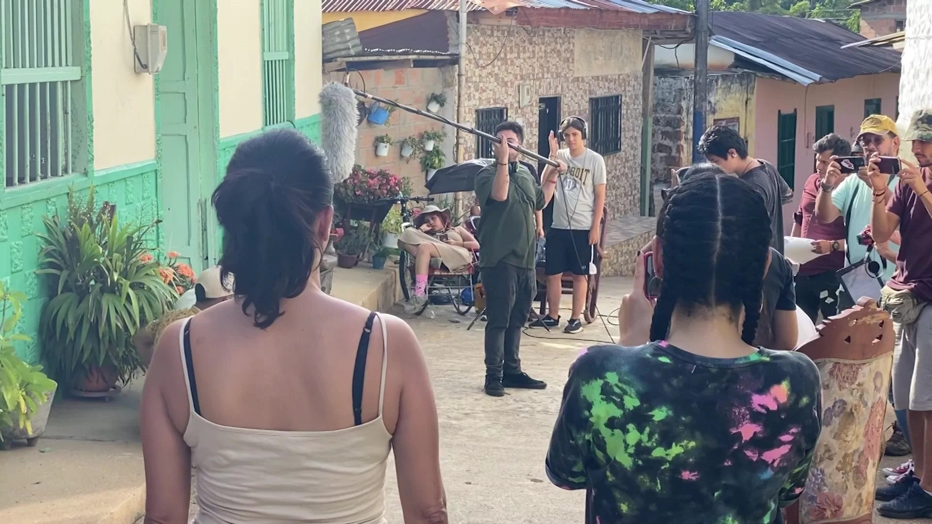 Se está filmando película en Puerto Berrío