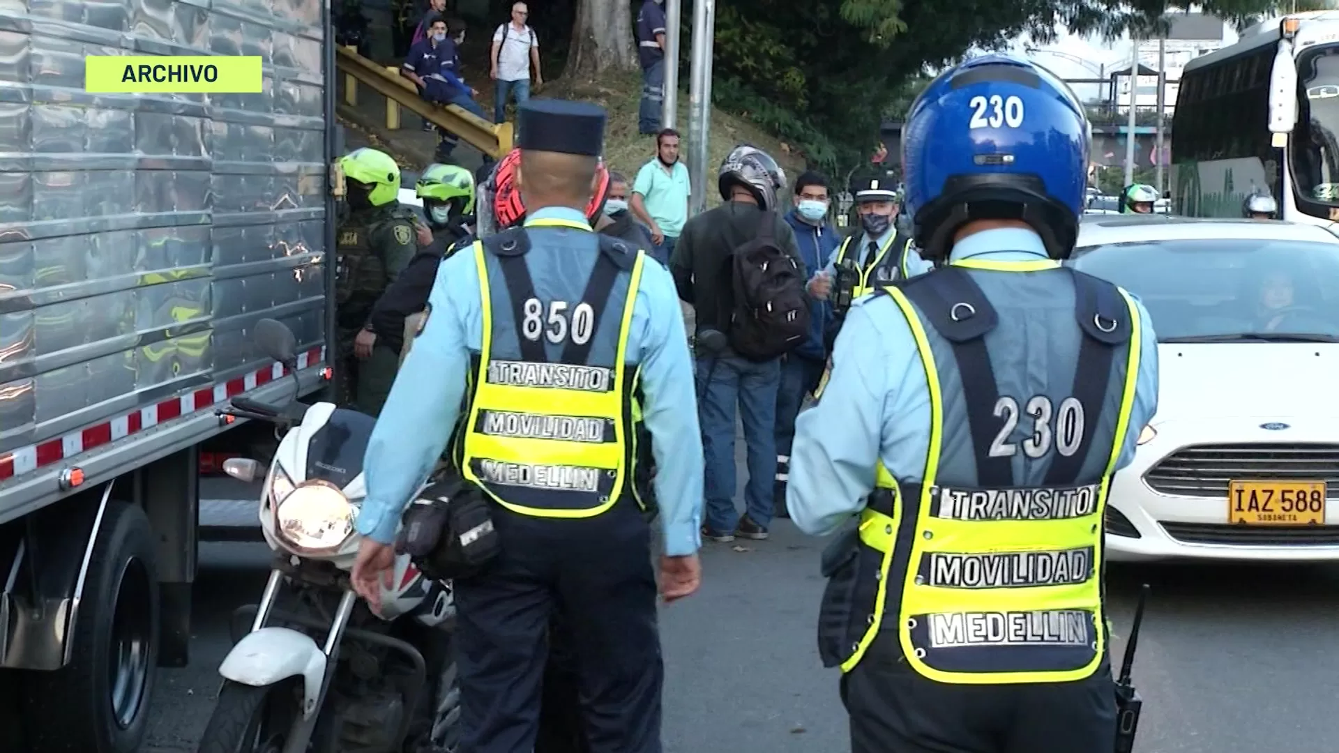 100 días sin muertes en accidentes viales en Medellín