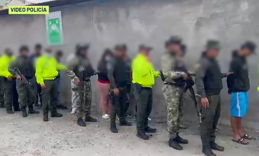 Nuevo golpe al microtráfico: Capturados 12 integrantes de la banda ‘La Unión’ de Itagüí