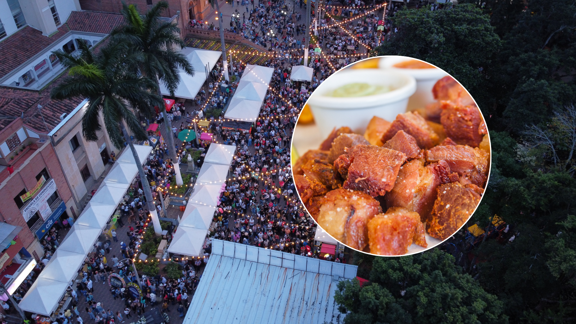 Esta es la cuarta versión que se realiza de este evento que reúne a propios y visitantes alrededor de este manjar. Foto: Alcaldía de Girardota