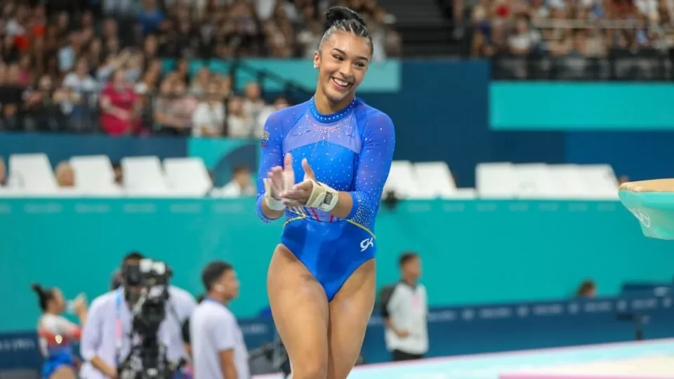 Luisa Blanco finalizó su participación en Los Juegos Olímpicos París 2024. Dichas justas se convirtieron en la primera participación olímpica para la colombiana que llegó a la final del All-Around. Fotografía sacada del X del Comité Olímpico Colombiano.