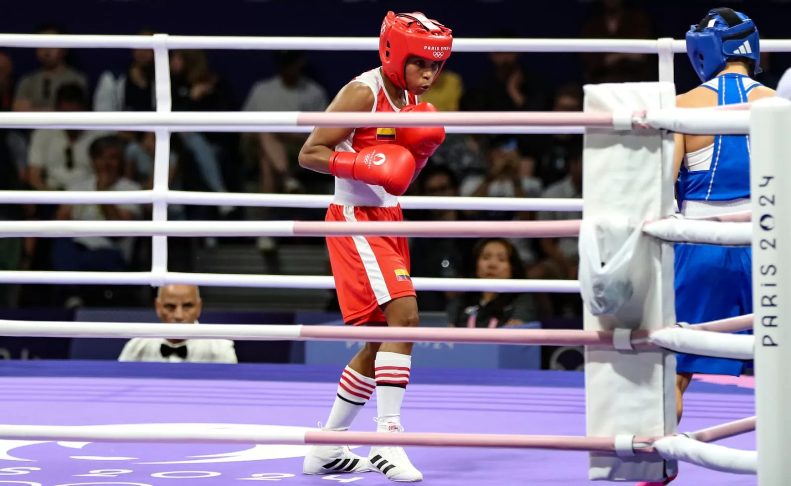 La boxeadora de 35 años ganó oro en los Juegos Suramericanos 2014 realizados en Santiago, Chile, plata en los Juegos Bolivarianos de Trujillo, Perú 2013 y oro en los Juegos Centroamericanos y del Caribe celebrados en Veracruz, México, en 2014. Foto: Comité Olímpico Colombiano