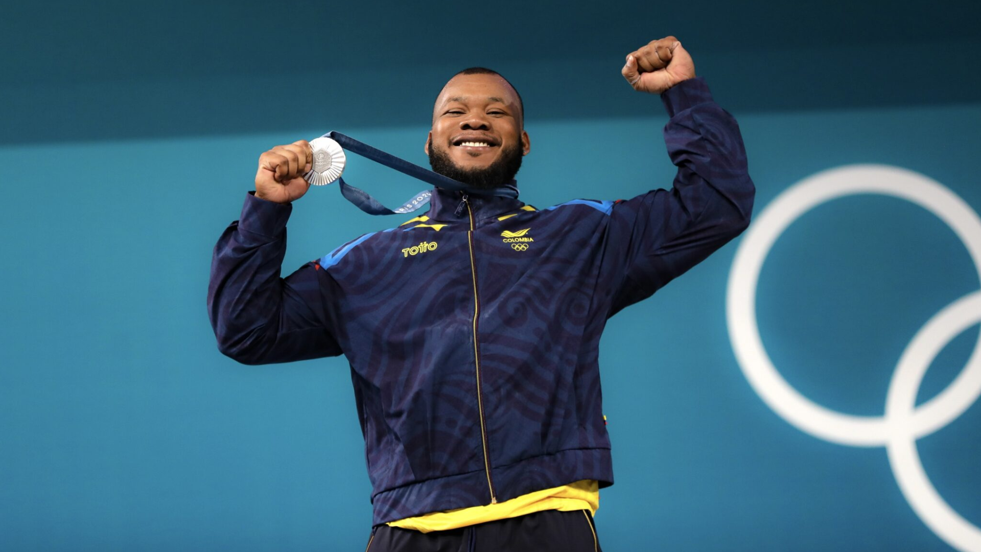 Yeison López también ganó en 2017 el campeonato Panamericano disputado en Miami y debutó en un Mundial en 2023, acabando en la séptima posición. Foto del Comité Olímpico Colombiano 