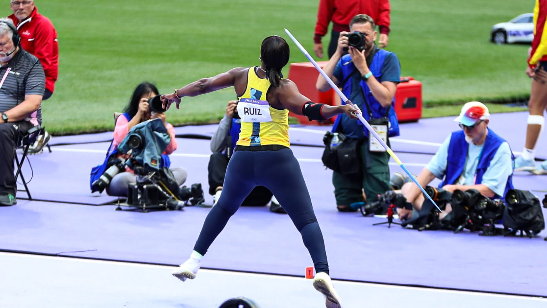 Con solo un intento pasó a la final: Flor Denis Ruiz ilusiona con el oro olímpico en París