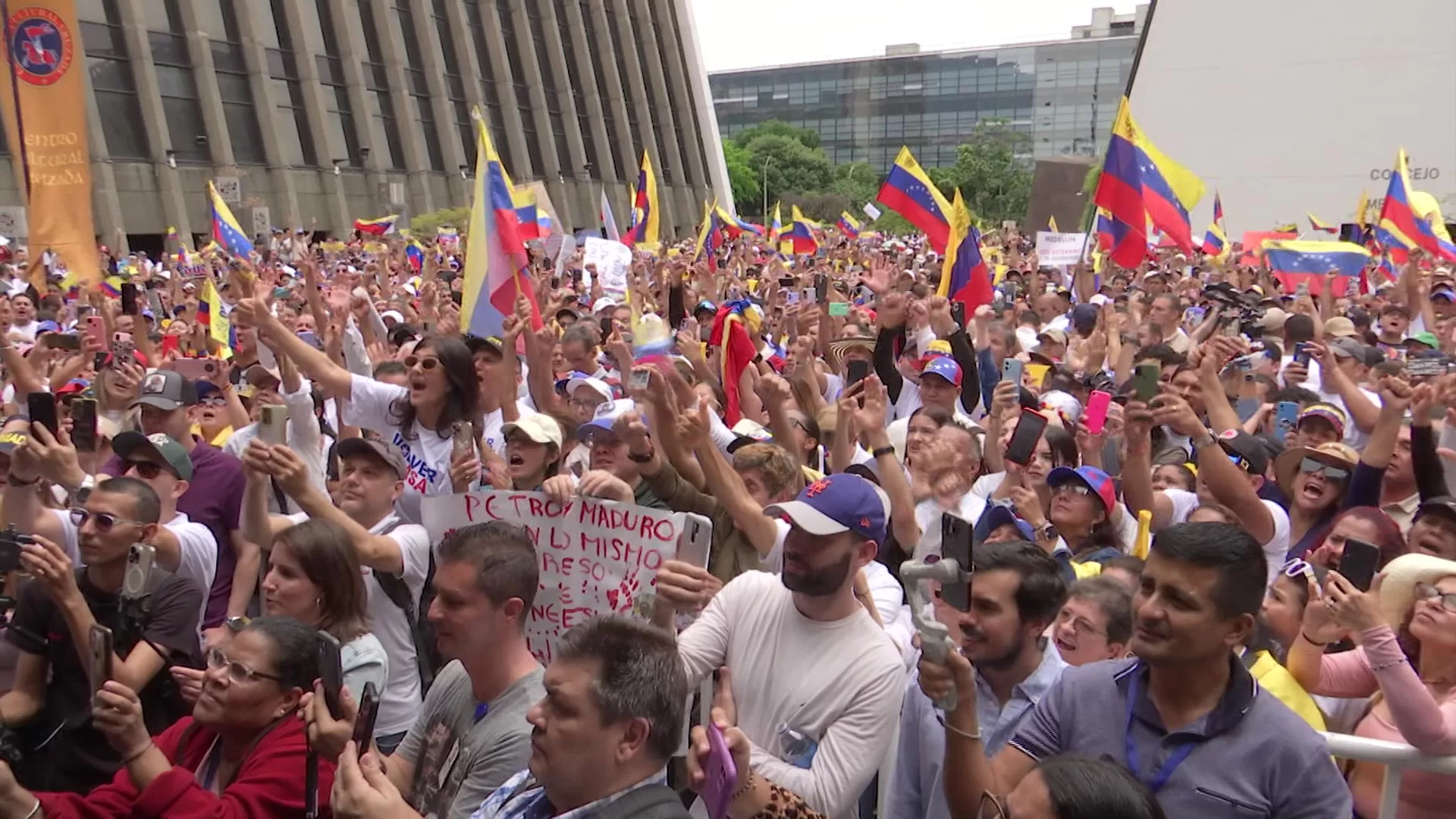 Concentración por Venezuela en Medellín