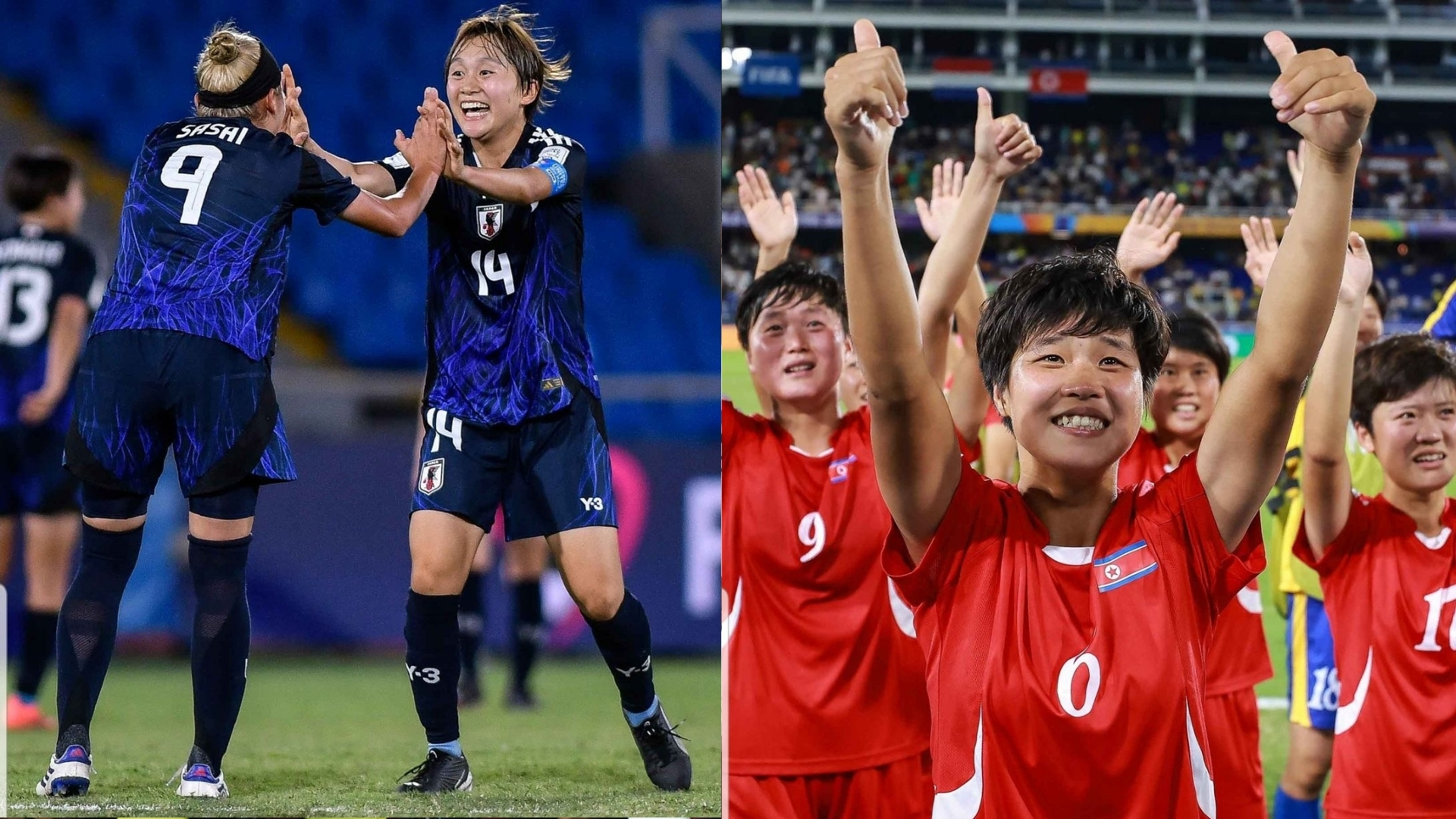 Japón Y RPD de Corea disputarán la final Femenina Sub-20. Cortesía fotos: instagram @fifawomensworldcup 