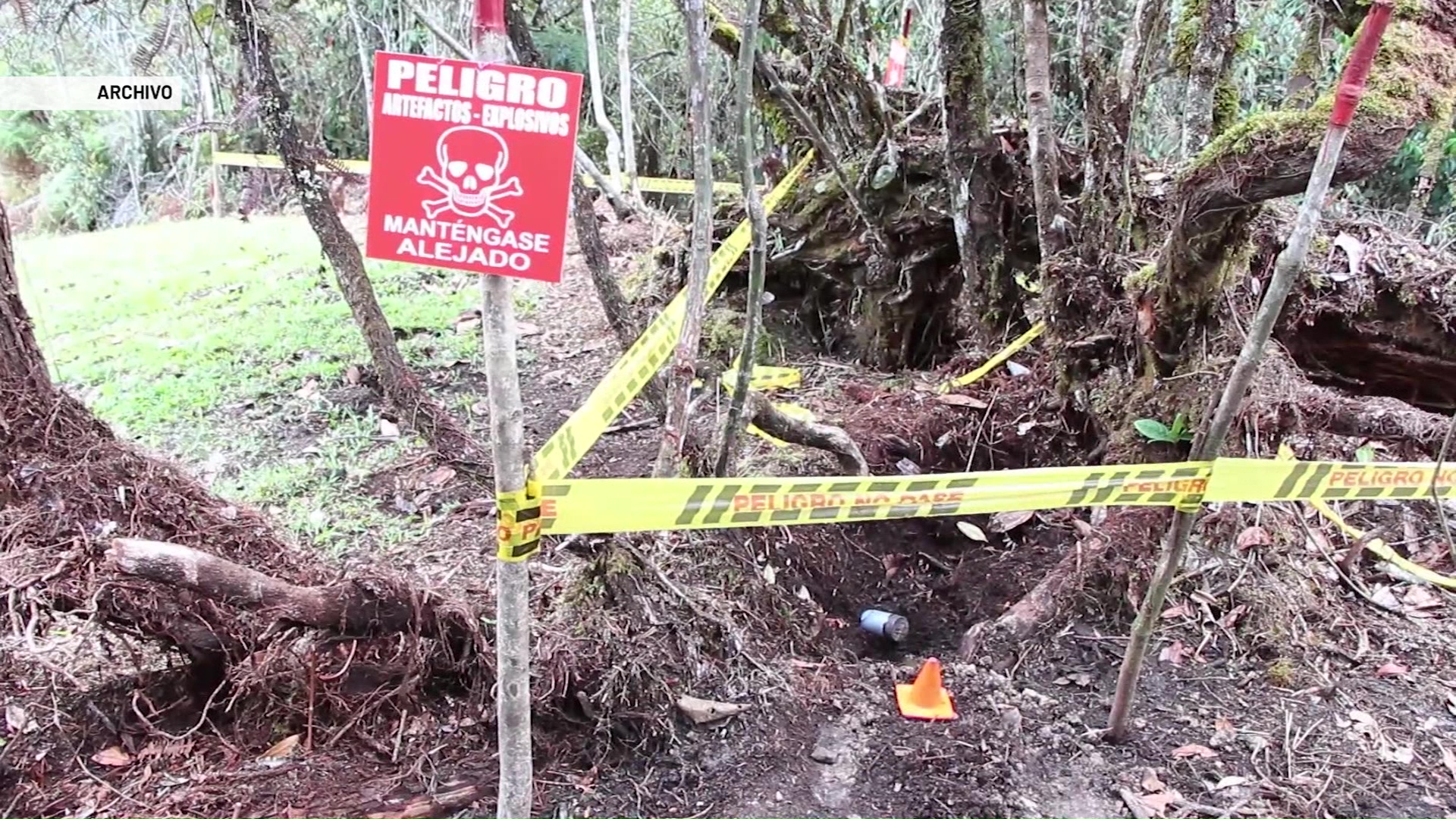 Menor resultó herido luego de que mina antipersonal estallara en el Chocó