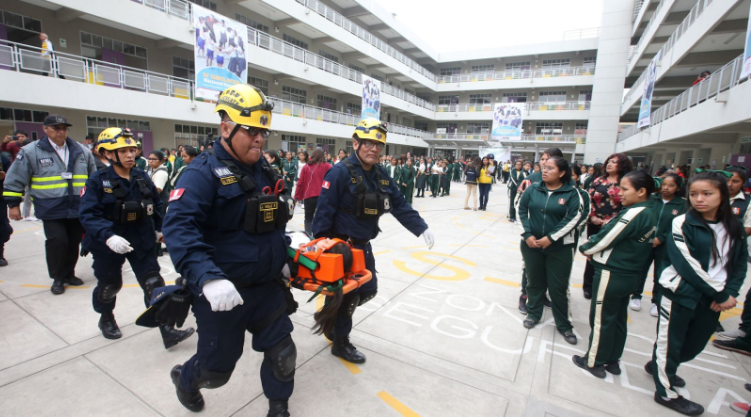 Las inscripciones al Simulacro Nacional de Emergencias estarán abiertas hasta el 29 de septiembre. Foto: ANDINA/Vidal Tarqui