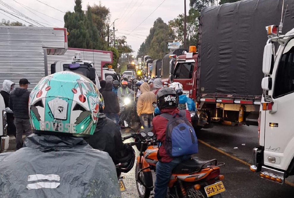 El paro camionero en Antioquia se sintió con fuerza en diferentes subregiones