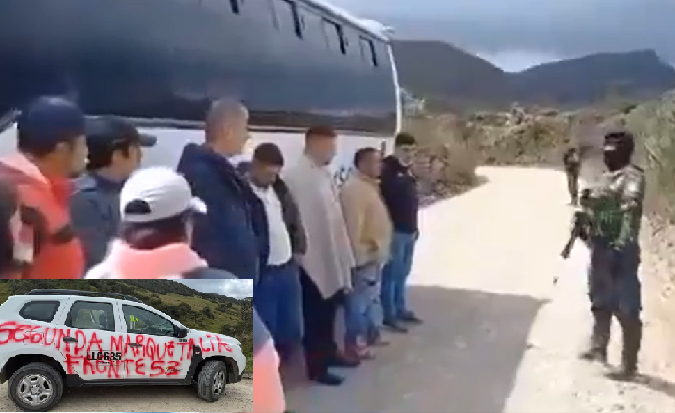 Video: Segunda Marquetalia hace retén ilegal en vía rural de Bogotá