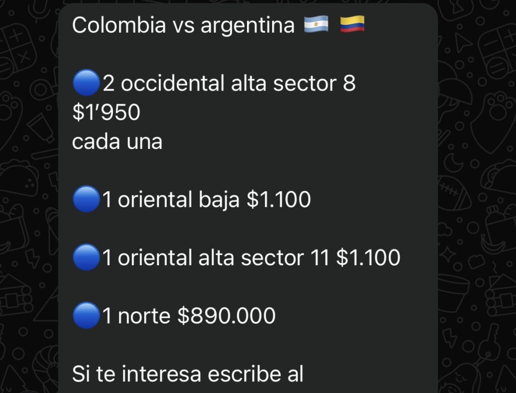 Más de 1 millón por ver a la Selección Colombia, ¿los pagarías?