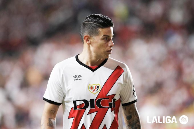 Con ovación y triunfo, volvió James Rodríguez a la Liga Española