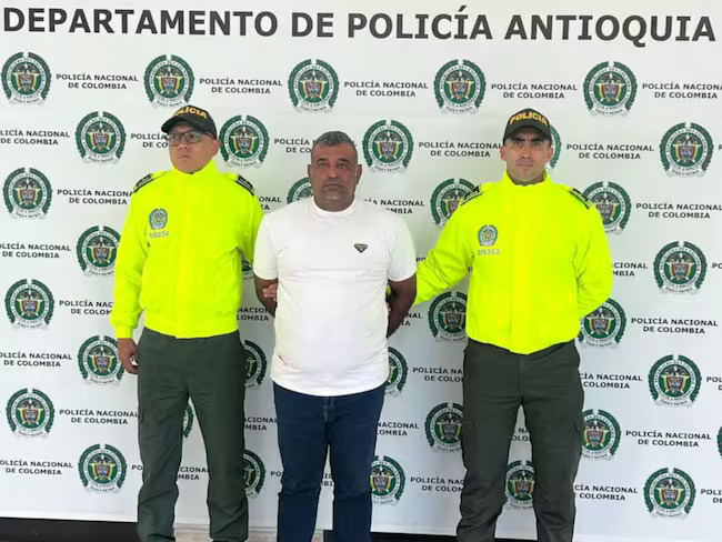 Cayó en Bello alias “Negro Peña” cabecilla del ELN en Antioquia