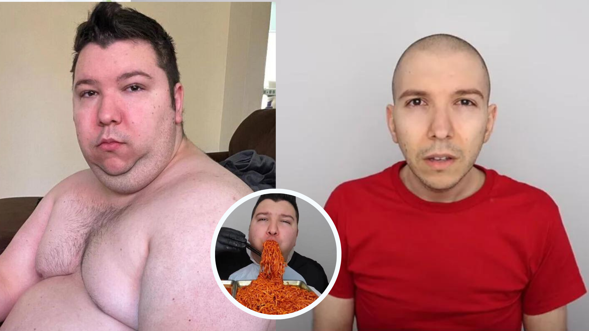 Youtuber publicó videos viejos durante dos años para ocultar que perdió 113 kilos