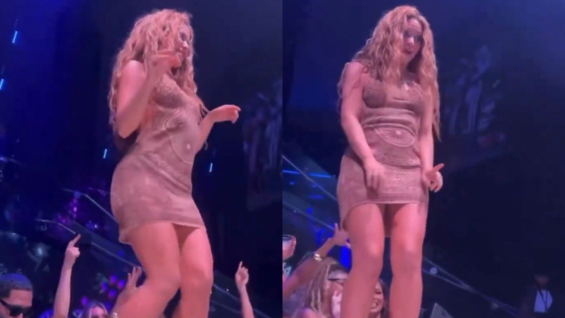 Shakira vive incómodo momento en Miami: Fan intenta grabarla debajo del vestido