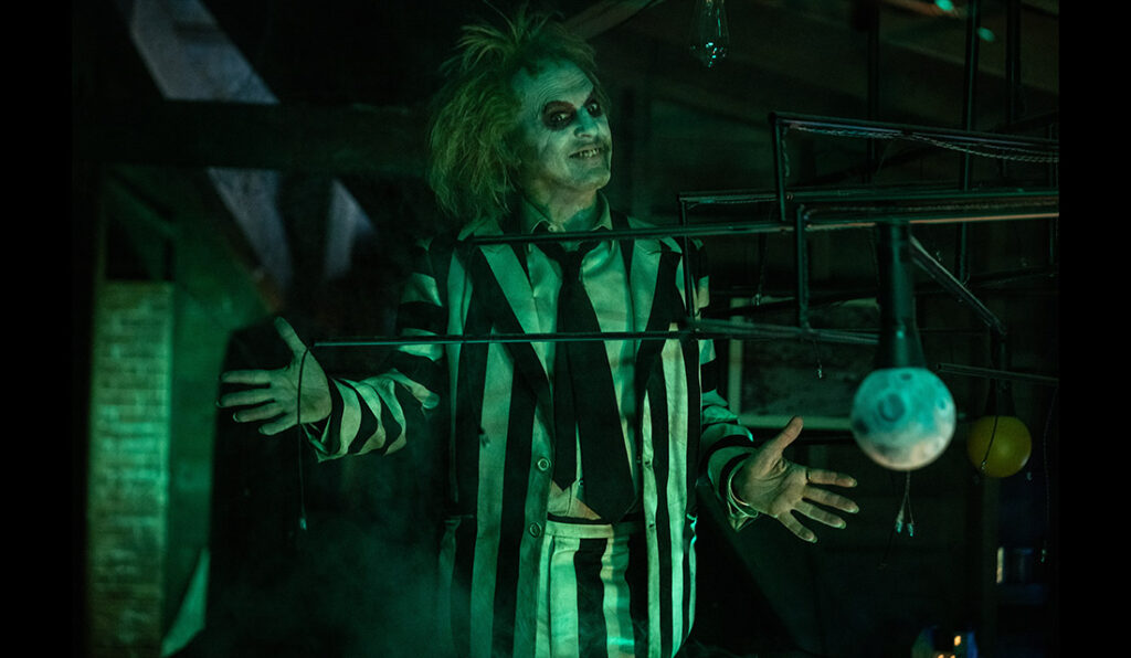 Beetlejuice arrasa taquilla en su primer fin de semana