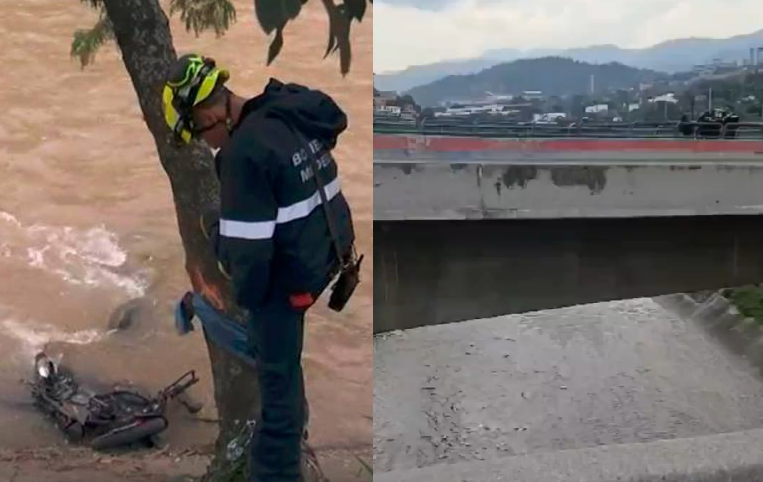 ¿Cuerpo hallado en el río Medellín sería del conductor de moto encontrada a 10 km río arriba?