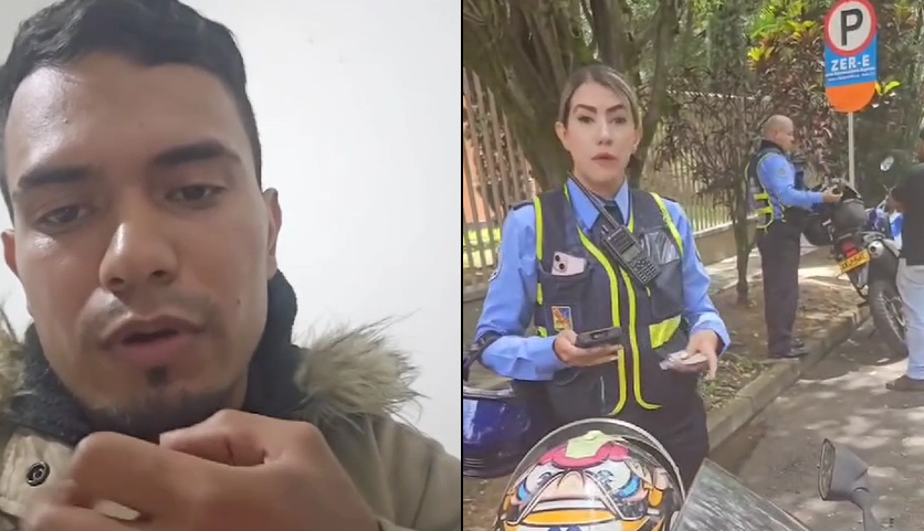 Video: denuncian a agentes de tránsito de Envigado por ‘mal’ procedimiento, afectado fue retenido