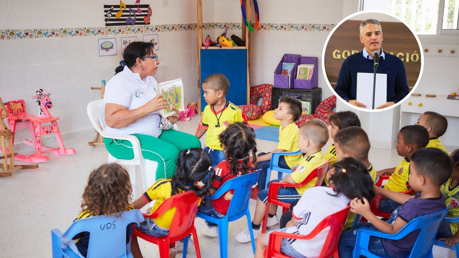 La falta de recursos del ICBF en los CDI afecta a miles de niños en nueve subregiones de Antioquia. 