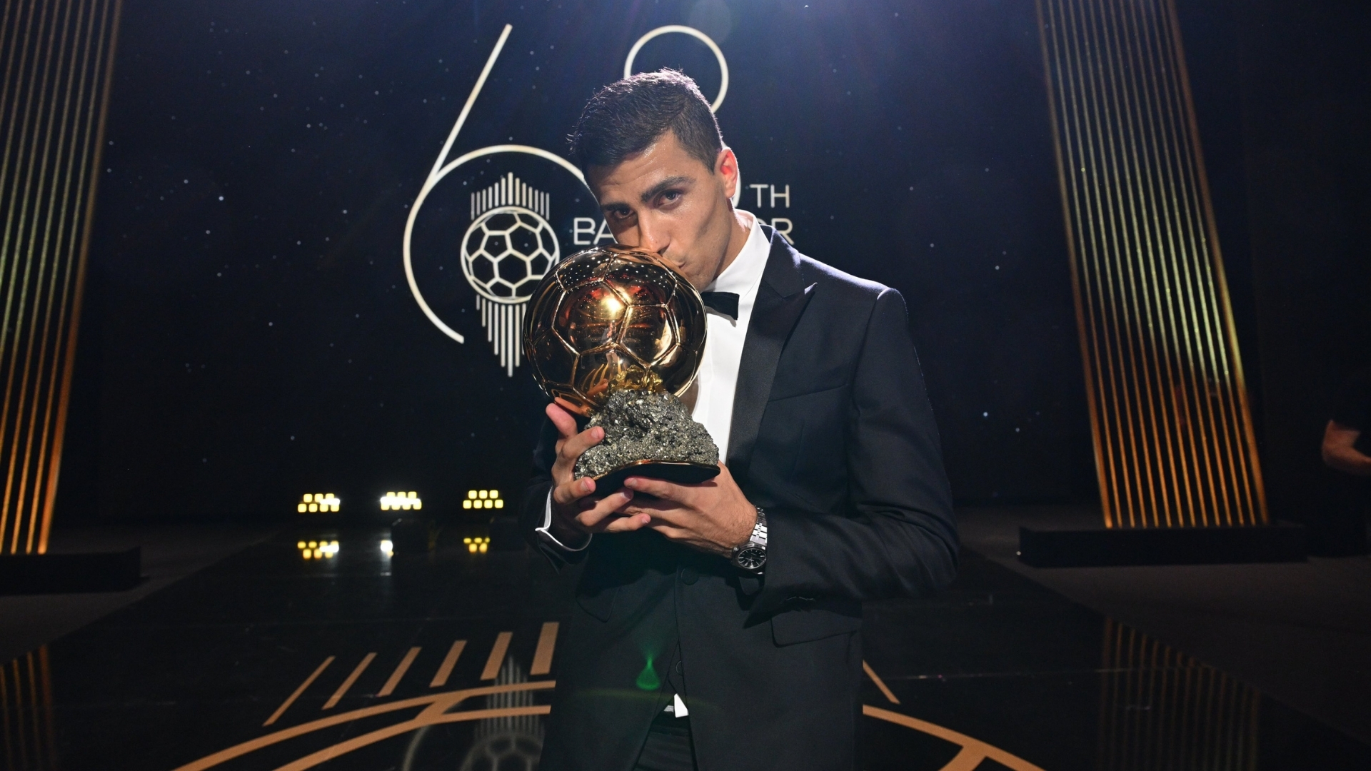 Rodri Hernández, se quedó con el Balón de Oro 2024