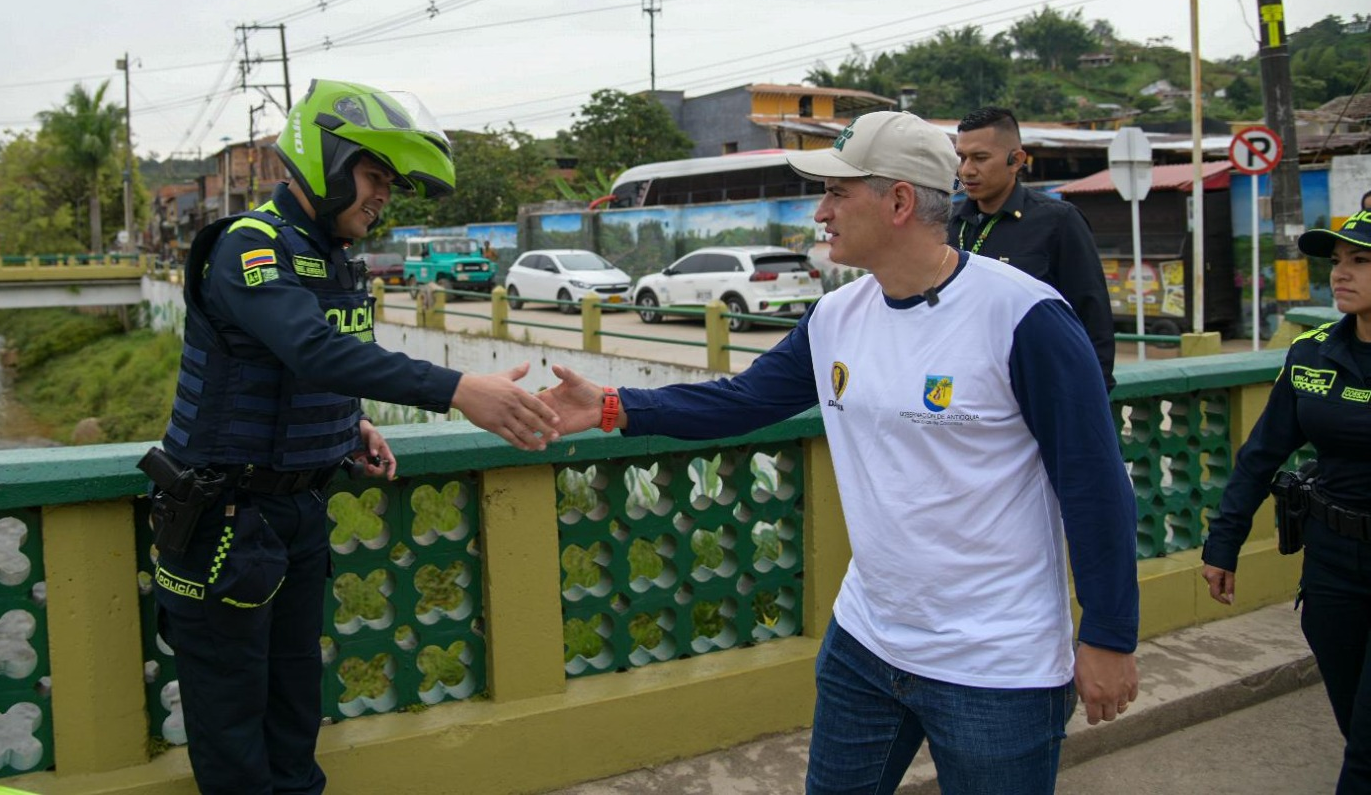 Con Frentes de Seguridad Ciudadana y tecnología, Antioquia reforzará labor de la fuerza pública en región del Nus