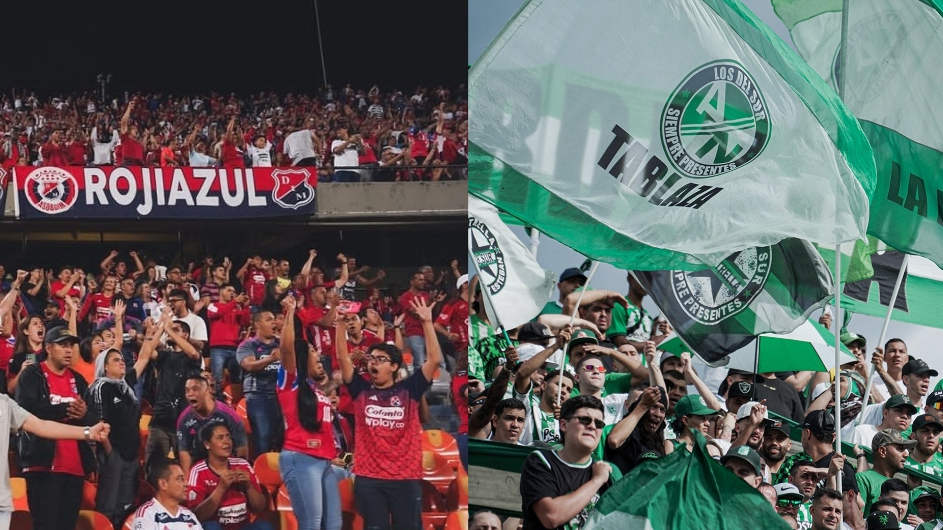 The Clásico Paisa will be played without visiting fans. El Verde will be a local this Thursday