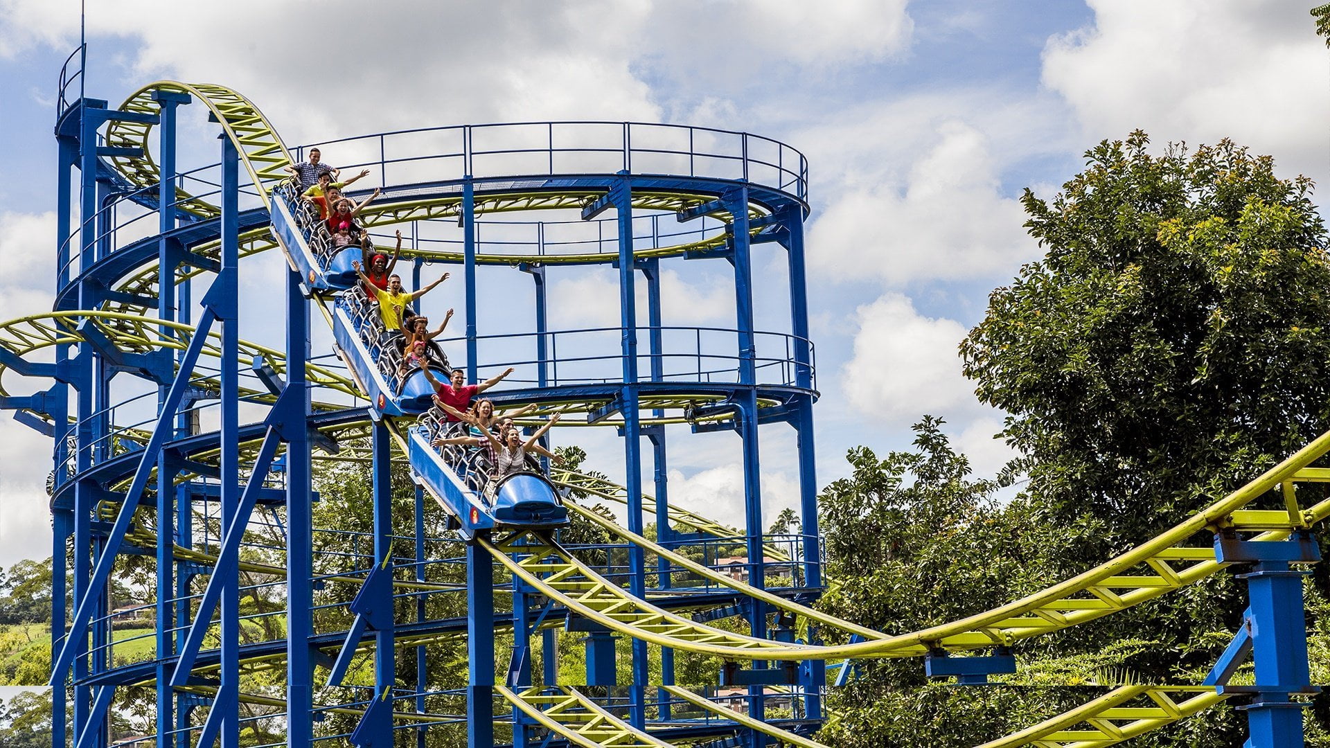 Panic in the Coffee Park when a roller coaster goes out