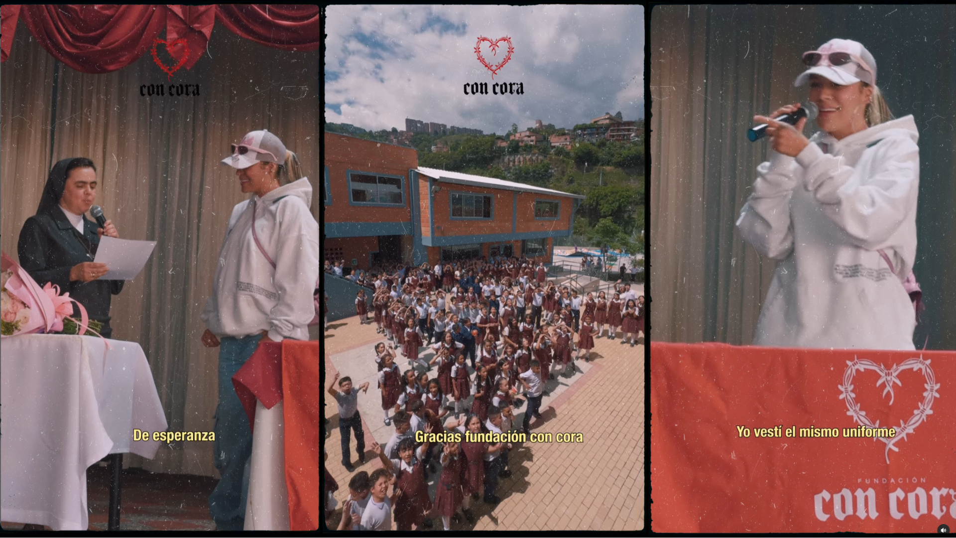 VIDEO: Fundación de Karol G reconstruyó colegio dañado por fuertes lluvias