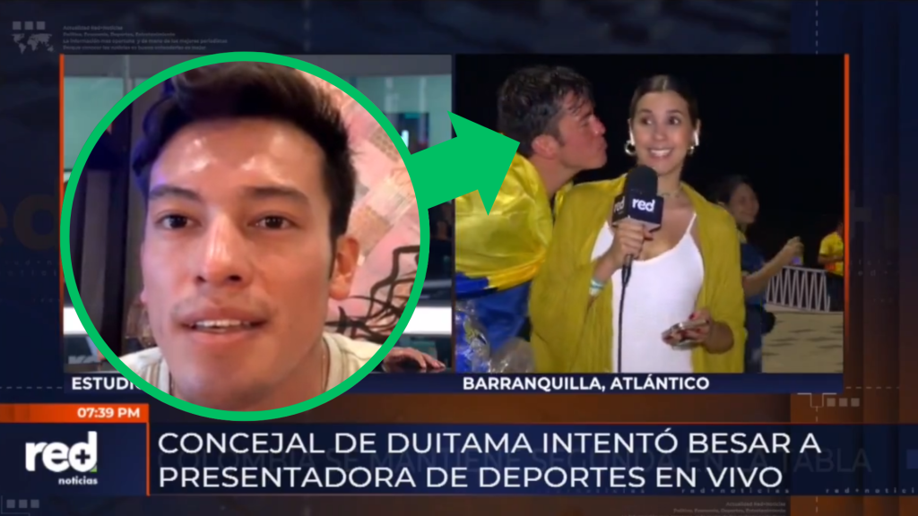 Concejal intentó besar por la fuerza a una periodista