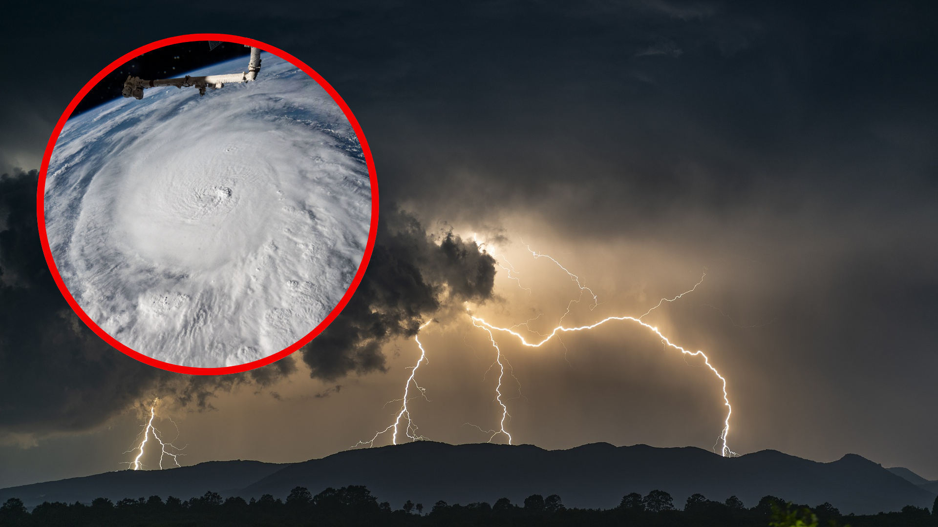 Como película de terror: Huracán Milton tocará tierra cerca de la media noche