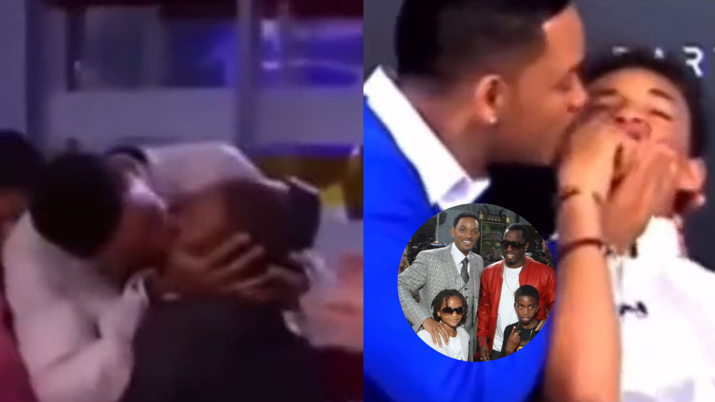 Video: Will Smith forcibly kisses his son? They link the actor to the Puff Diddy case for alleged statements