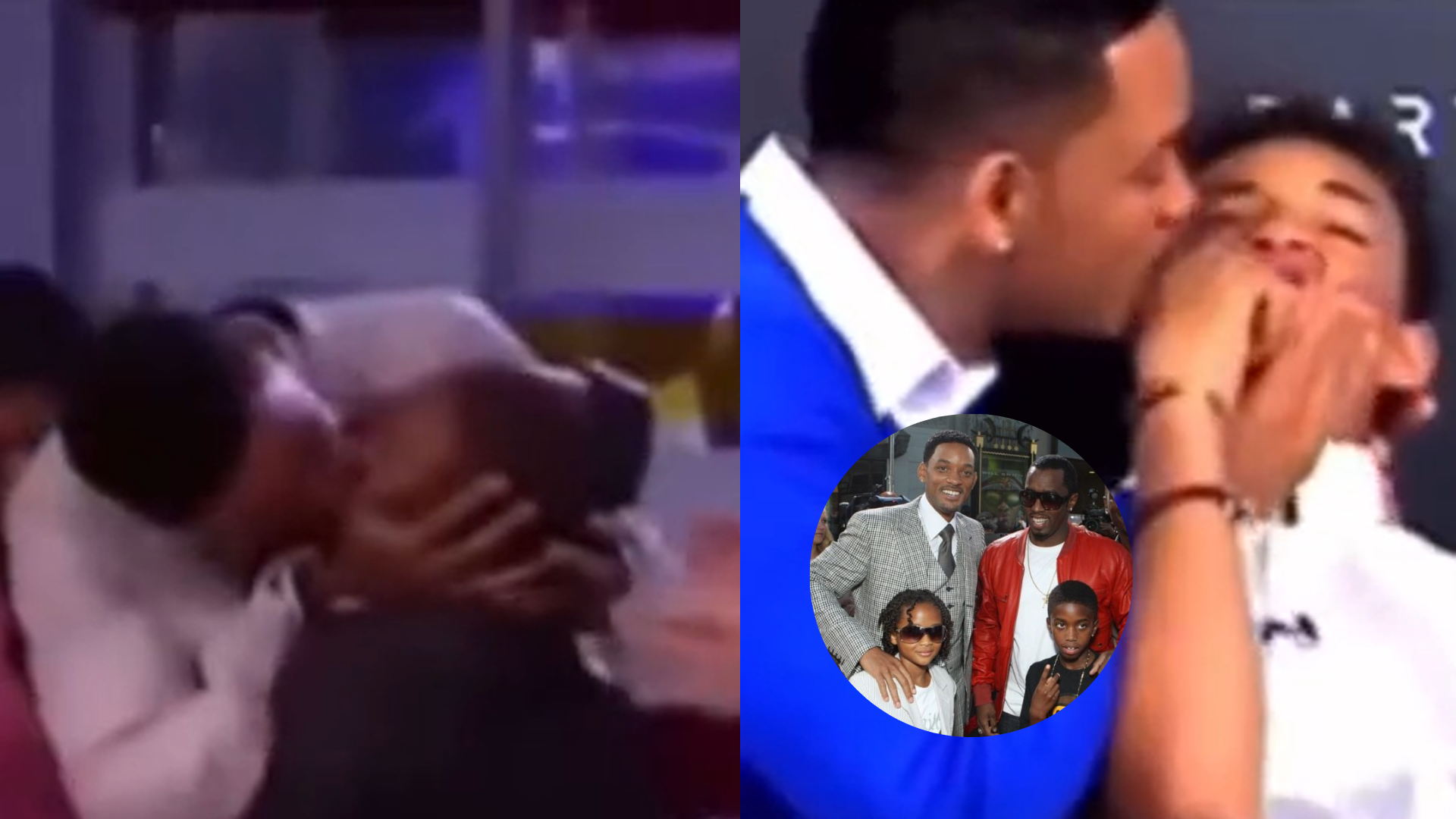 Video: ¿Will Smith besa a su hijo a la fuerza? Relacionan al actor con el  caso de Puff Diddy por supuestas declaraciones - Teleantioquia