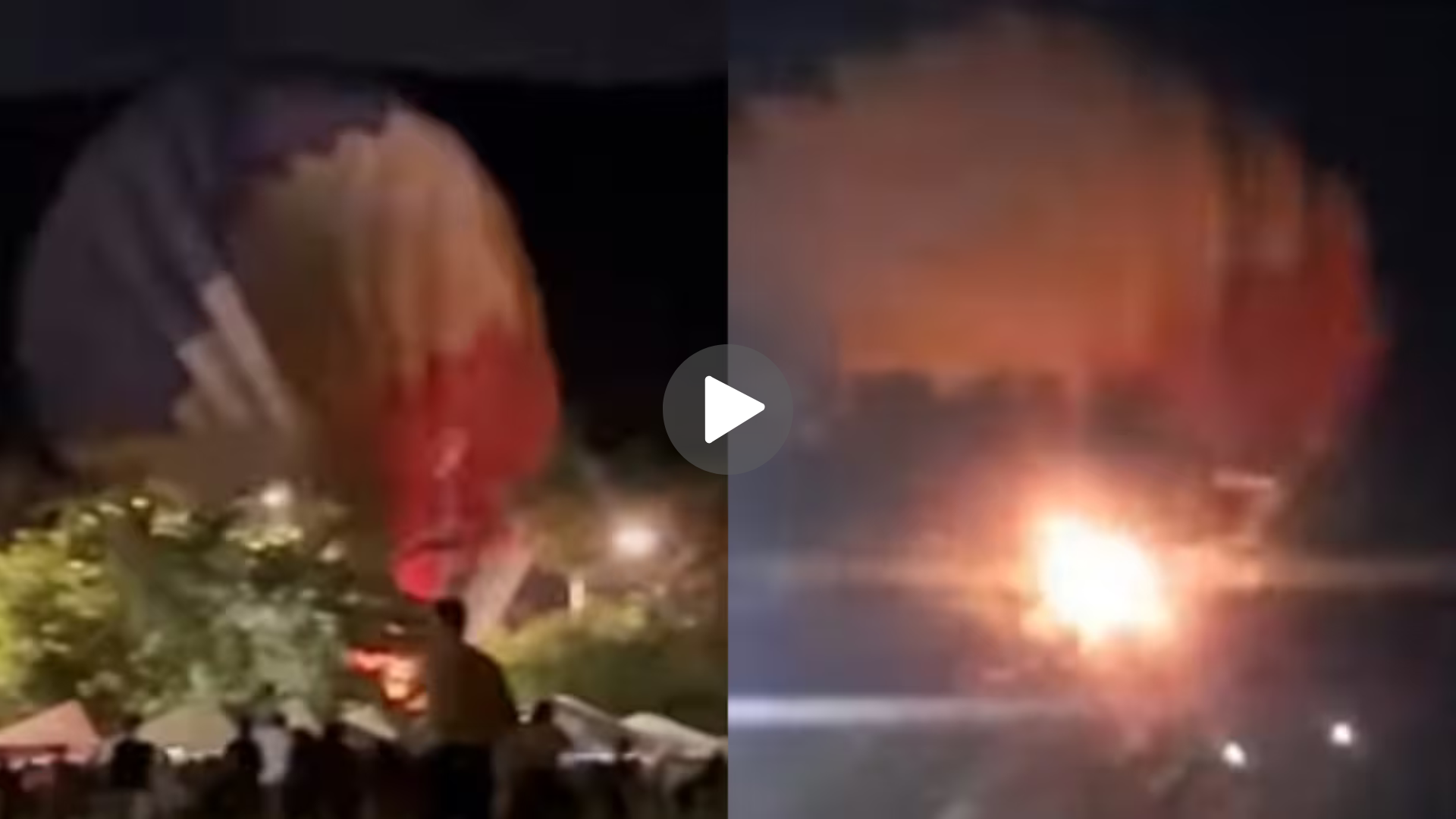 Video: accidente con globo aerostático en Casanare deja una persona muerta, espectadores vivieron momentos de pánico