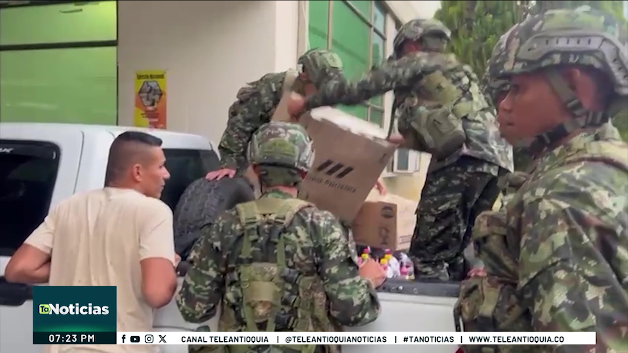 Video: soldado regresó a la fundación que la acogió en su infancia para llevar donaciones como muestra de gratitud