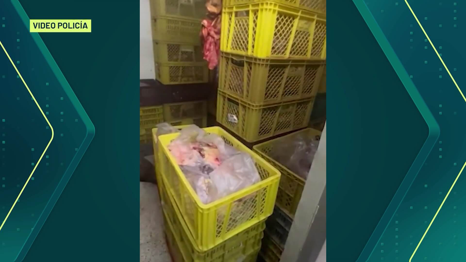 Descubren red de carne descompuesta en Medellín 4 detenidos y más de 2 toneladas incautadas