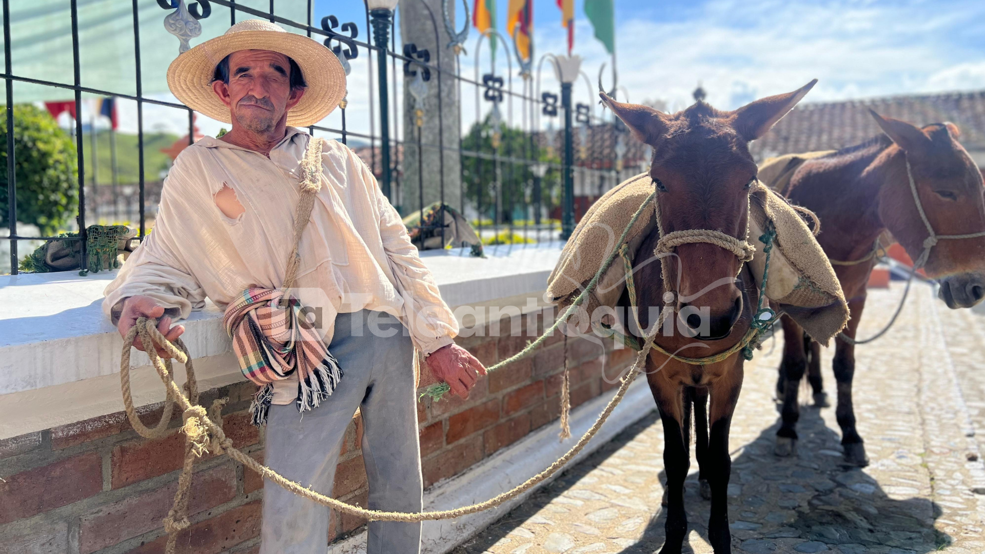 Habitante de Concepción - extra de la serie. Foto: Teleantioquia