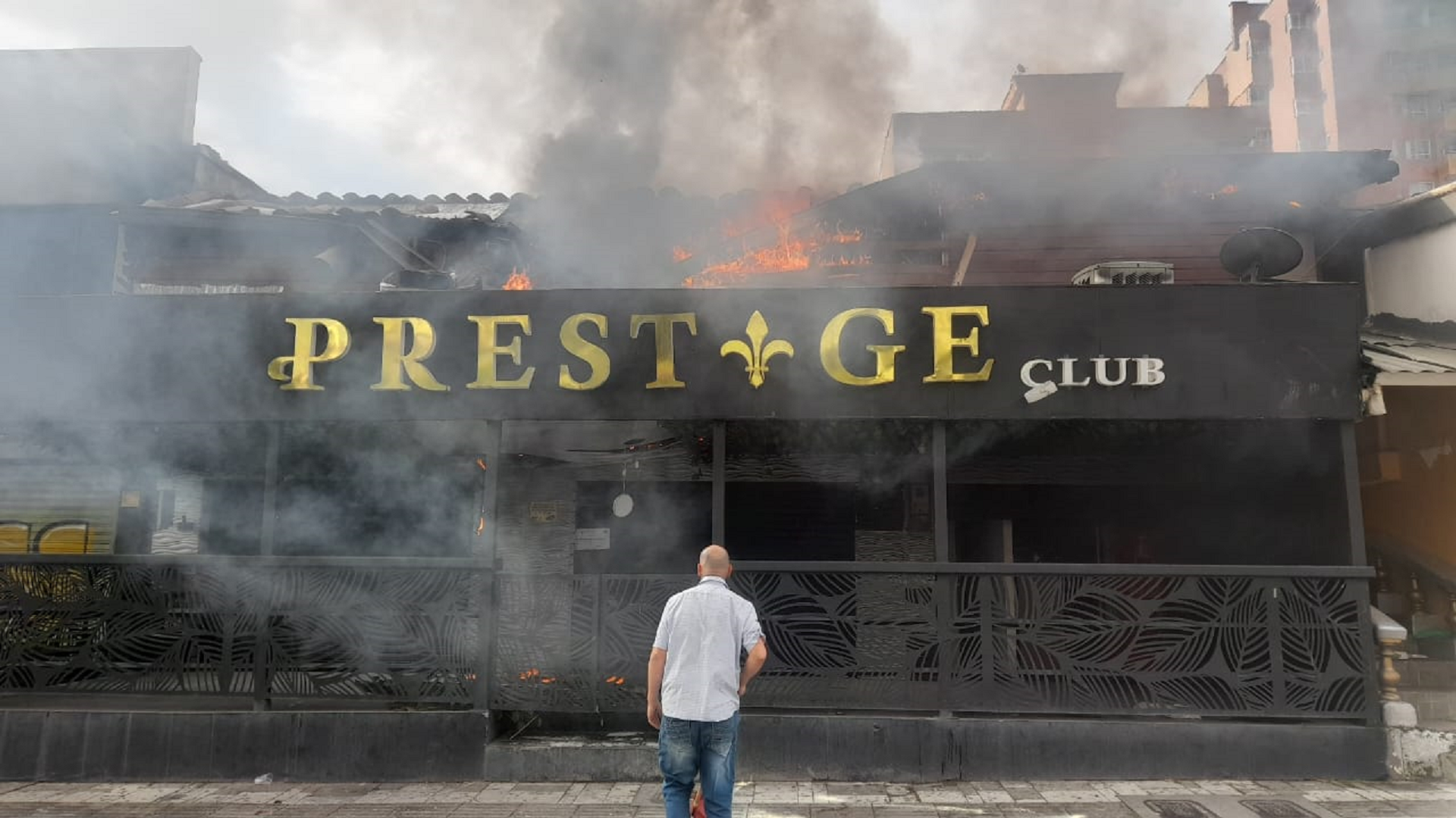 Incendio en discoteca de Medellín