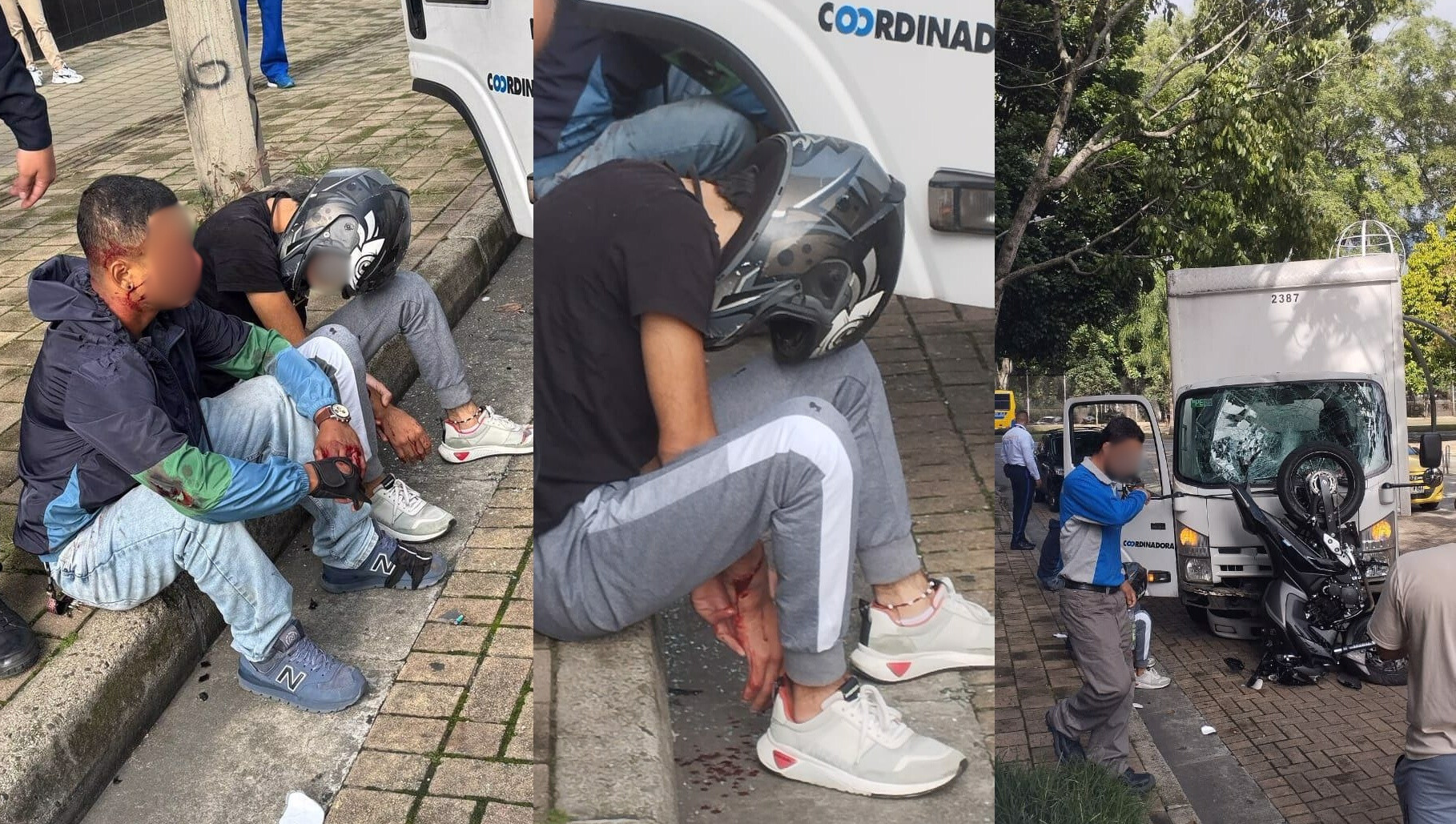 Ladrones fueron arrollados en Medellín