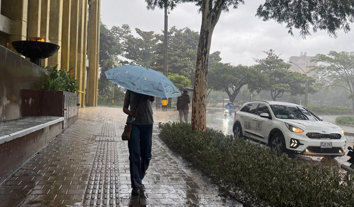 Lluvias en Medellín hoy